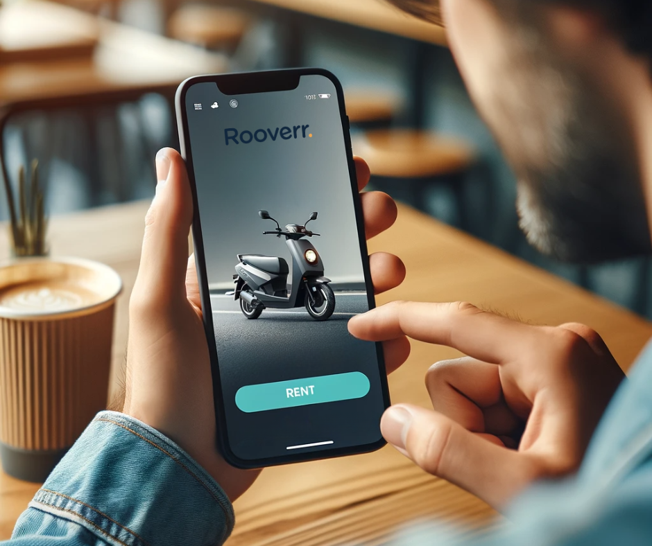 Easily Book a Rooverr ride via web or App