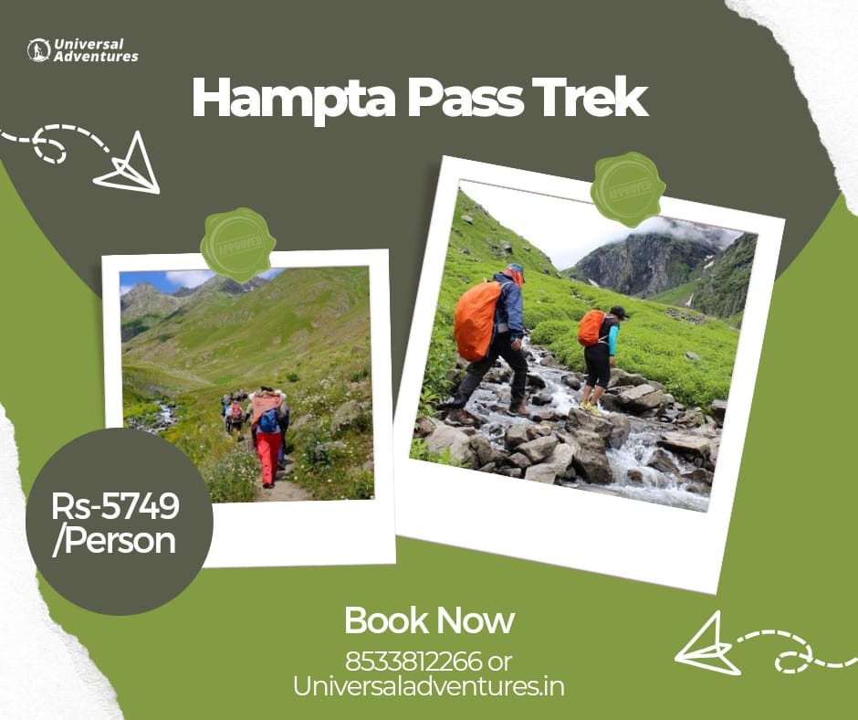Hampta pass trek package details