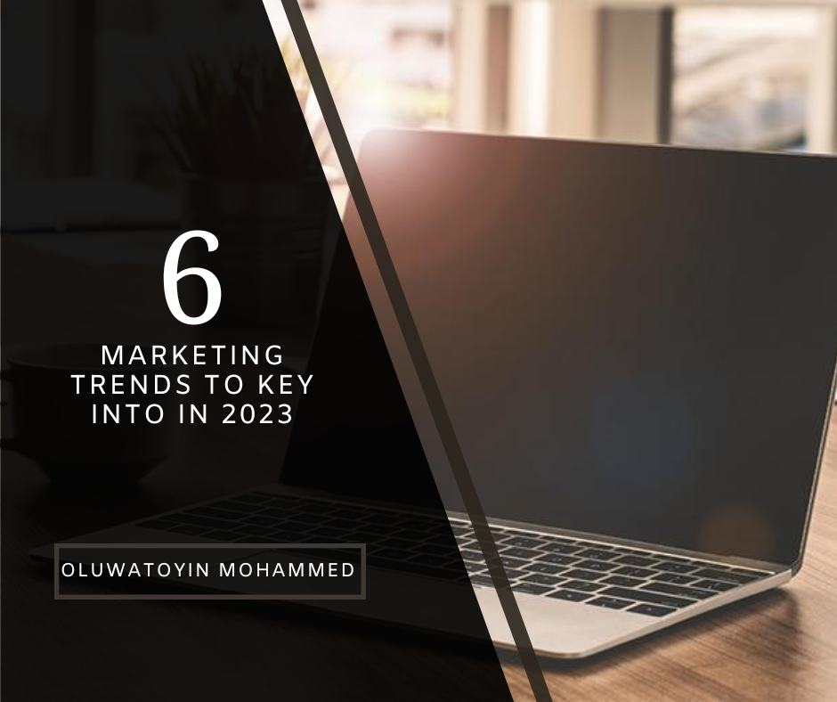 Six Marketing Trends To Engage For Your Brand In 2023