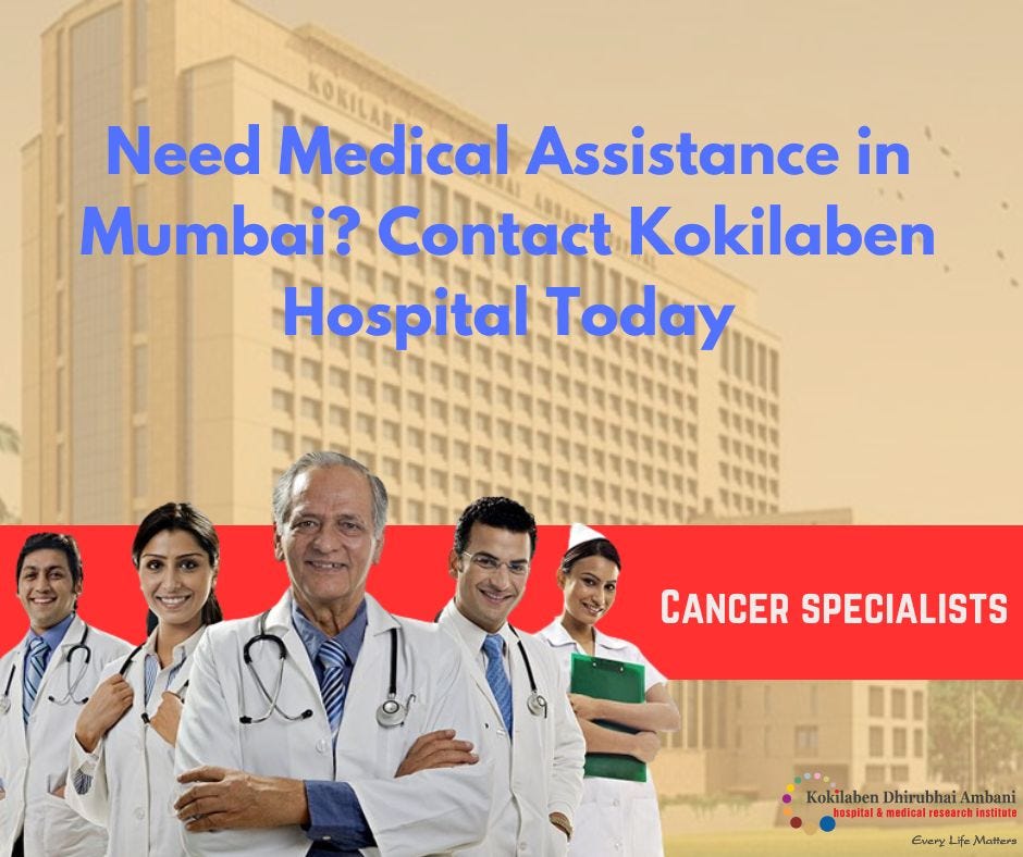 Kokilaben Hospital Mumbai India