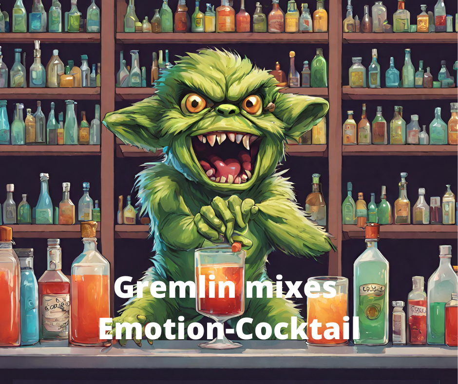 Gremlin mixes Emotion-Cocktail