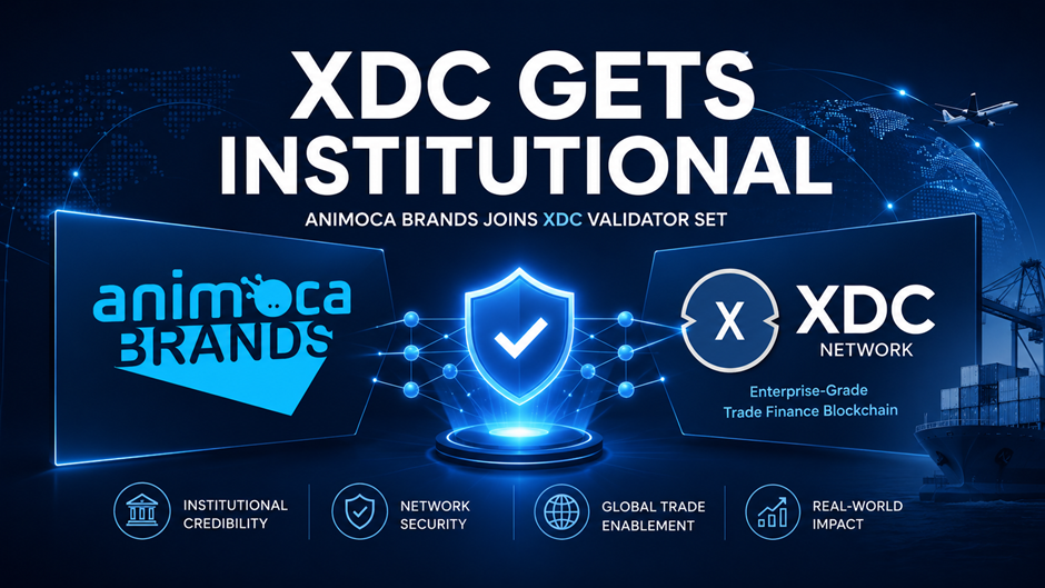 How Animoca Brands’ Entry Into XDC’s Validator Set Is Reshaping Enterprise Blockchain Credibility