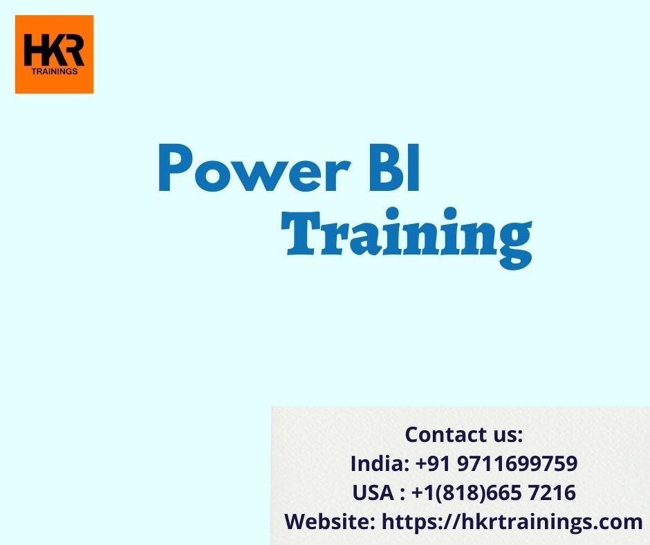 power bi training in hyderabad