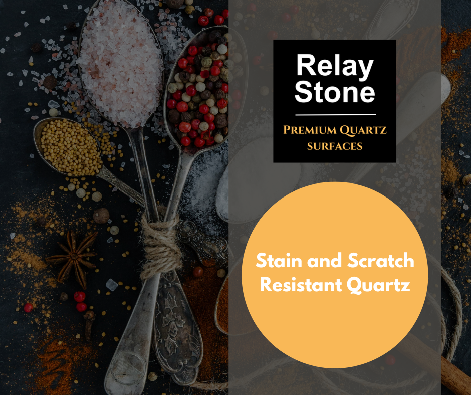 Relay Stone Quartz is the top most best stain and scratch resistant quartz surfaces brands in India with the best quartz thickness. Relay Stone quartz is the most affordable budget quartz for kitchen countertops. Relay Stone Quartz is popular in Delhi, Gurugram, Faridabad and Noida with areas like Sangam Vihar, Ghitorni, Chatarpur, Sultanpur, Gurugram, Sohan Road, Manesar, Dwarka Expressway. Relay Stone Quartz is best among other brands like Kalinga Stone Quartz and AGL Quartz and Specta Quartz.