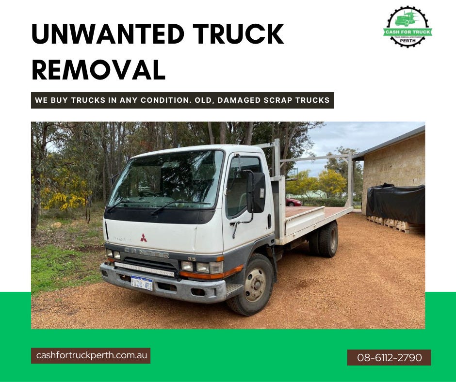 Don’t let that unwanted truck become a burden any longer! Turn it into cold, hard cash with Cash for Truck Perth. Call us today at 08–6112–2790 or visit our website to get a free quote and schedule your hassle-free truck removal! 📞💻