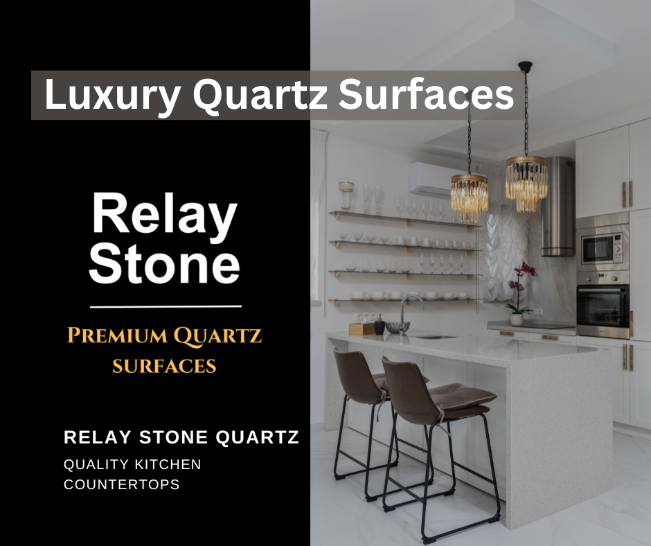 Relay Stone Quartz brand is the top 5 best quartz countertops brands in India. Relay Stone Quartz is popular quartz brand among kalinga stone quartz, AGL Quartz, Specta Quartz surfaces, Camrolla Quartz in India. It is the well known quartz brand in Delhi, Gurugram, Faridabad and Noida Delhi NCR region. It is inspired from Breton technology. It is the top most best quartz stone countertops with best quartz price in India. It is the best quartz among granite and marble.