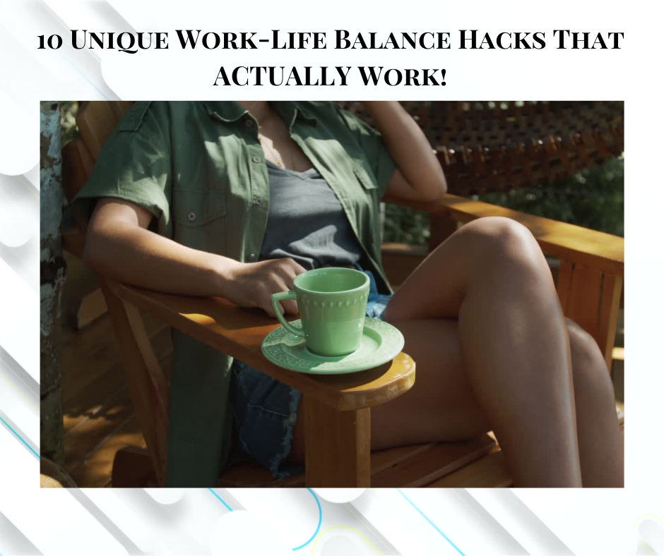 Woman relaxing with tea; work-life balance coach, work life balance coaching, best work life balance coach, work life balance is a myth, work life harmony