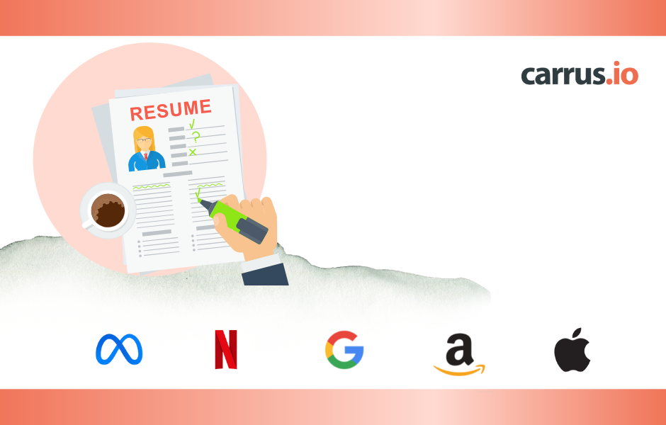 how to craft your resume for faang