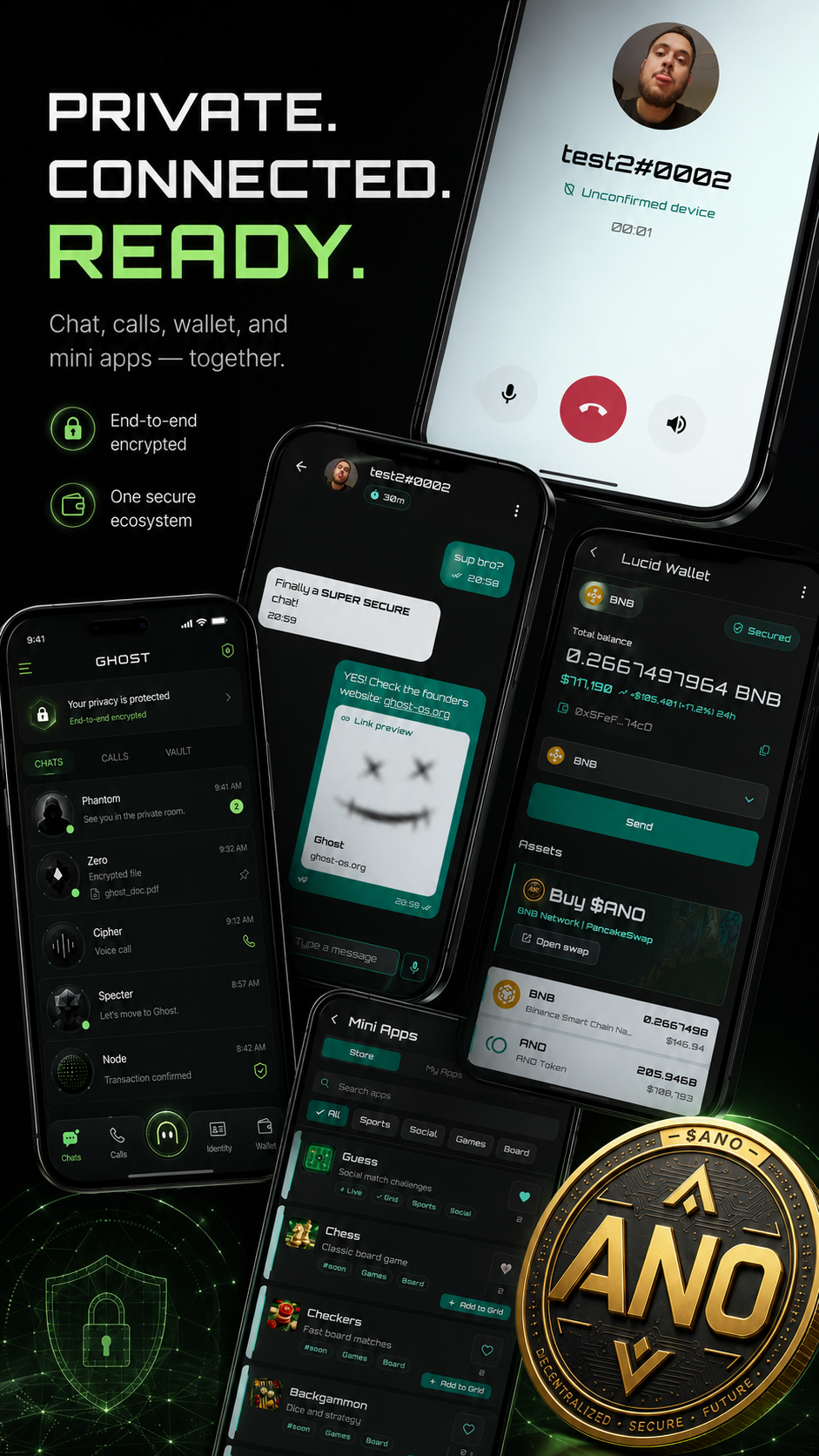 Ghost Core: A New Security Engine for Private Communicatio
