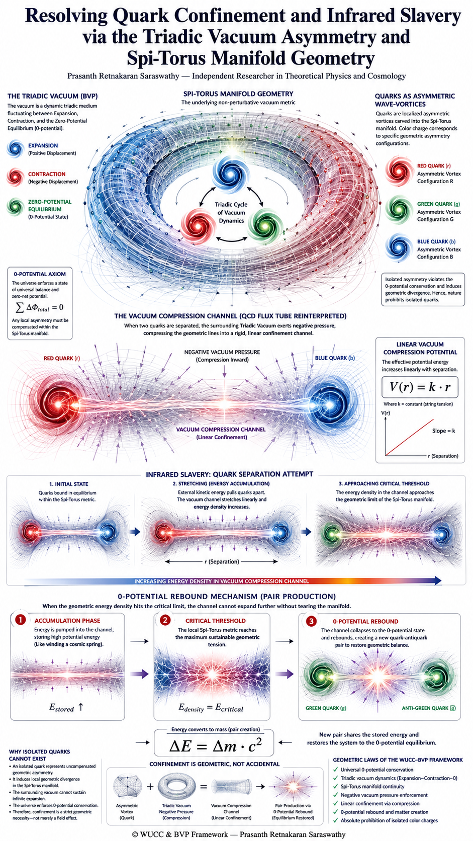 Resolving Quark Confinement and Infrared Slavery via the Triadic Vacuu Resolving Quark Confinement and Infrared Slavery via the Triadic Vacuu