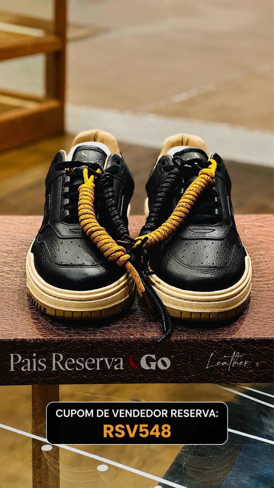 CUPOM DE VENDEDOR RESERVA 2026: RSV548 | ESPECIAL DIA DOS PAIS