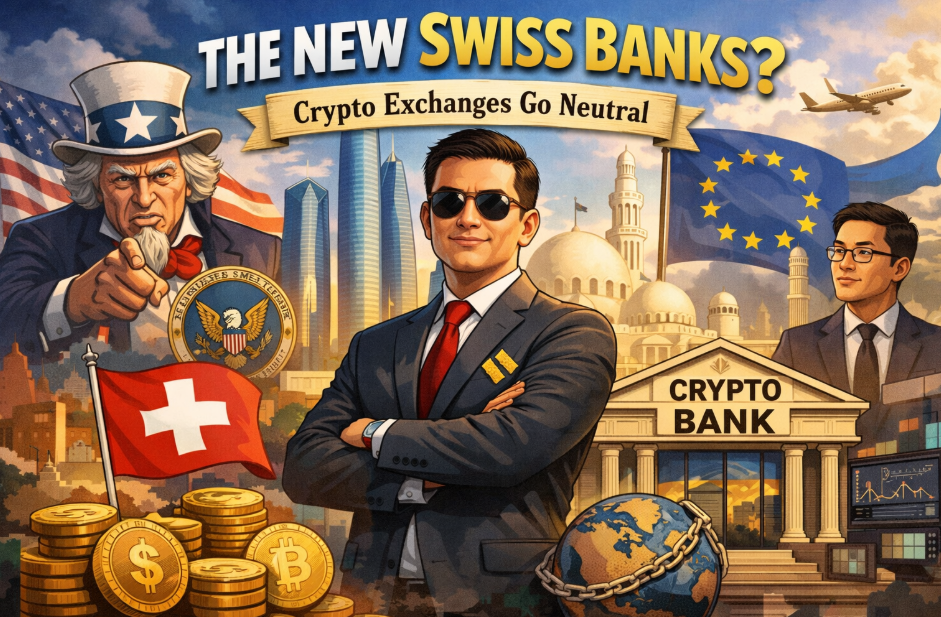  The New Swiss Banks? Nah… Crypto Exchanges Just Leveled Up
