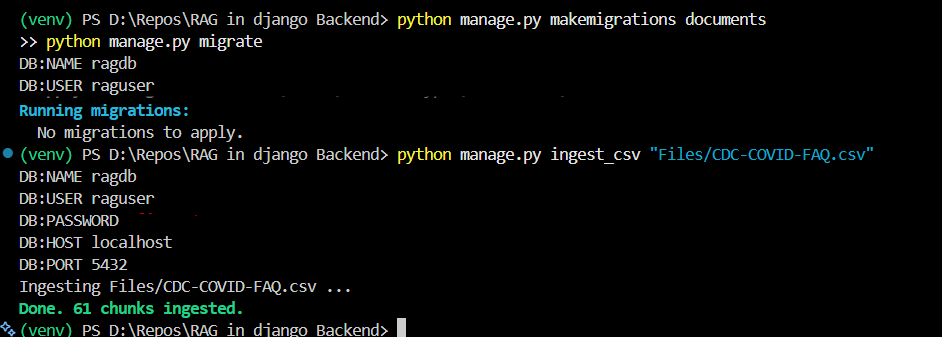 I Built a RAG Back end in Django on PostgreSQL 18 + Windows. Here’s Every Way It Broke