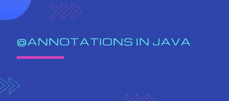 Annotations in JAVA