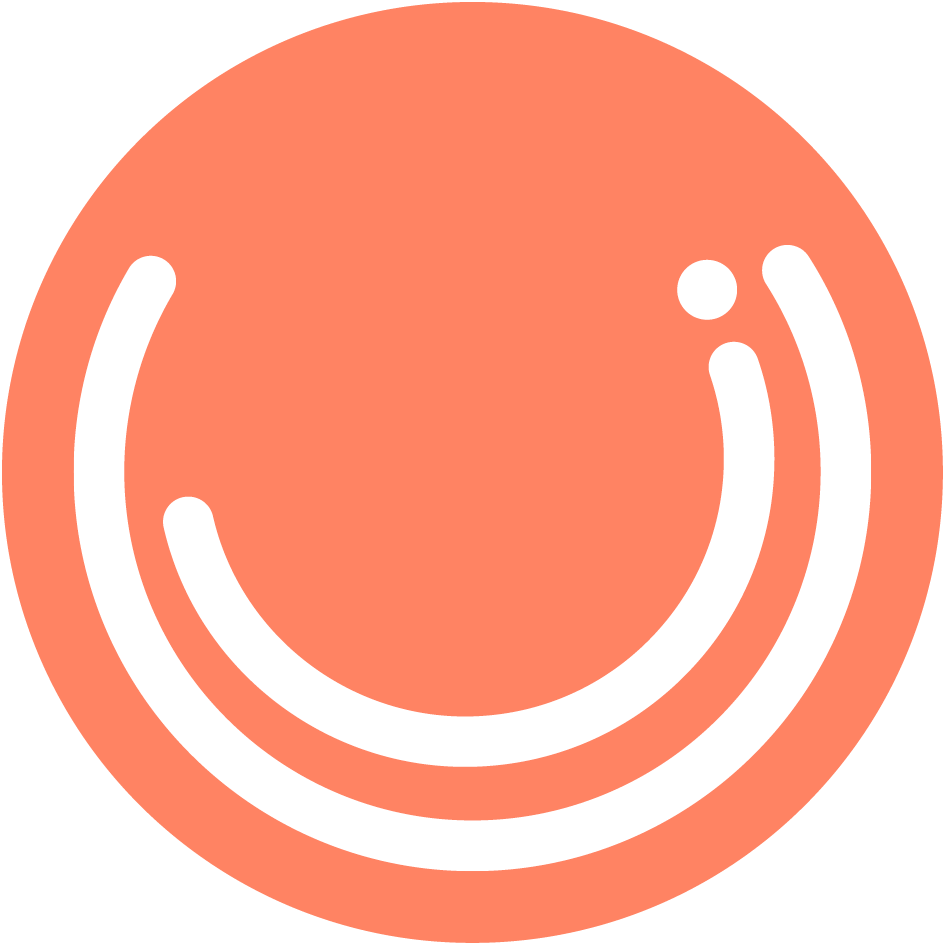 Urban Jungle logo, happy circle face