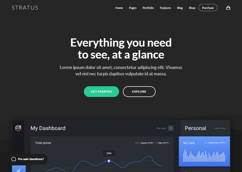 STRATUS-SOFTWARE COMPANY WEB TEMPLATES