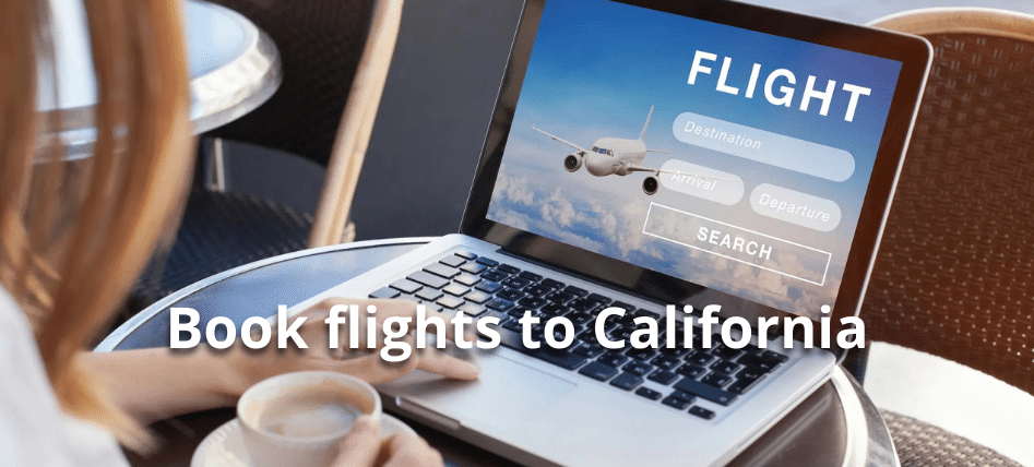 book flights to california