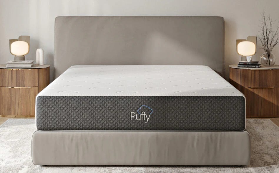 Puffy best mattress for murphy bed