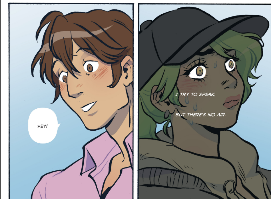 Sunny, Lottie's estranged boyfriend in SnotGirl.