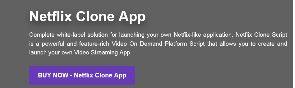 Win Over Film Lovers With The Development Of The Netflix Clone App