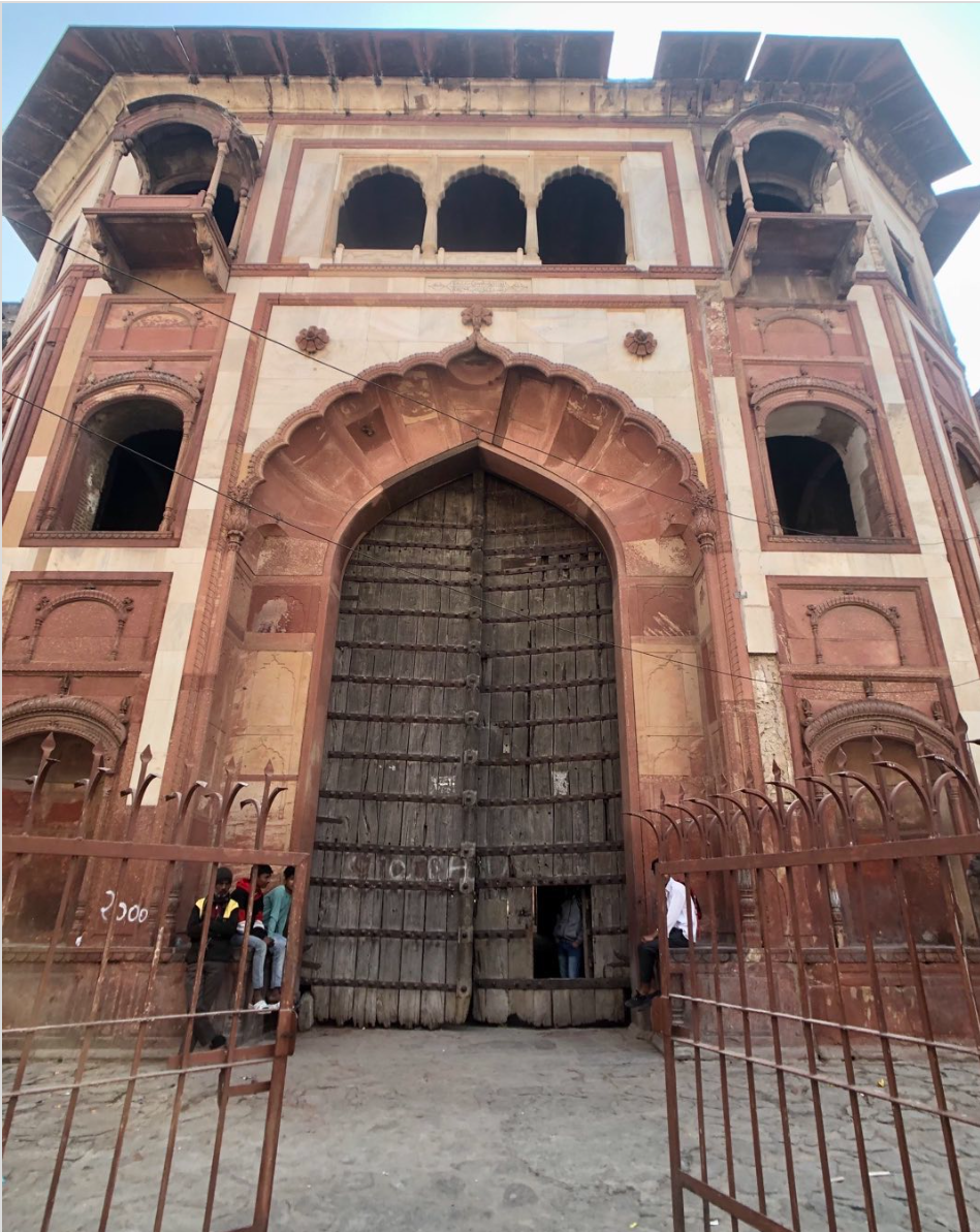 Three Storey entrance gate called Hathi Gate built by Bahadur Shah Zafar II