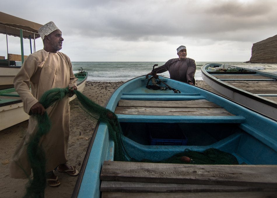 Fishermen at Work