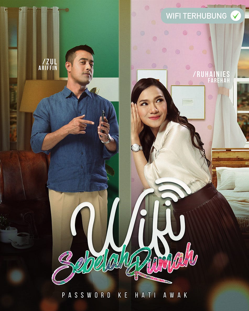 Drama Melayu Terbaru: Wifi Sebelah Rumah