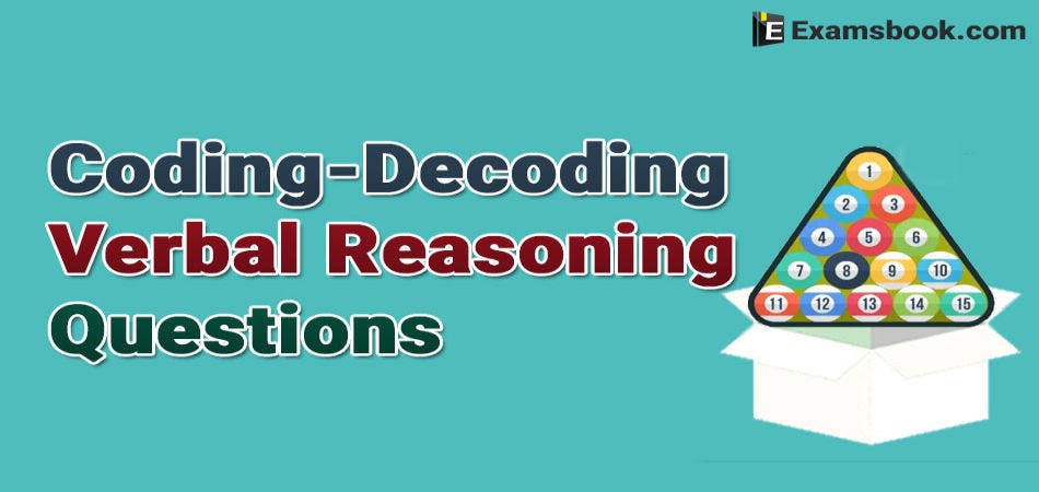 Reasoning and GI Coding Decoding Questions