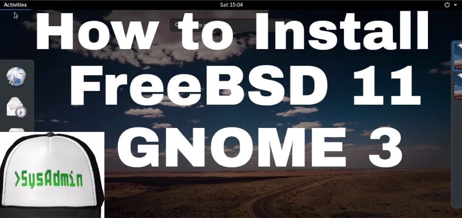 How To Install Gnome On Freebsd Packages