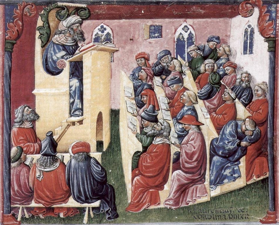 Education in Middle Ages, Medieval