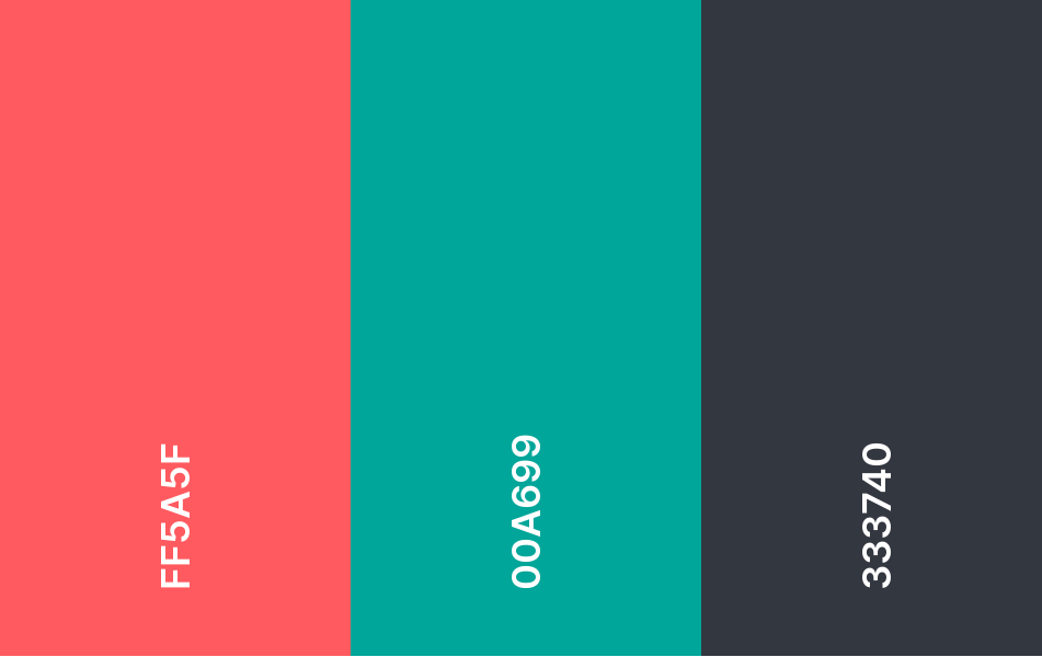 Airbnb’s primary color palette