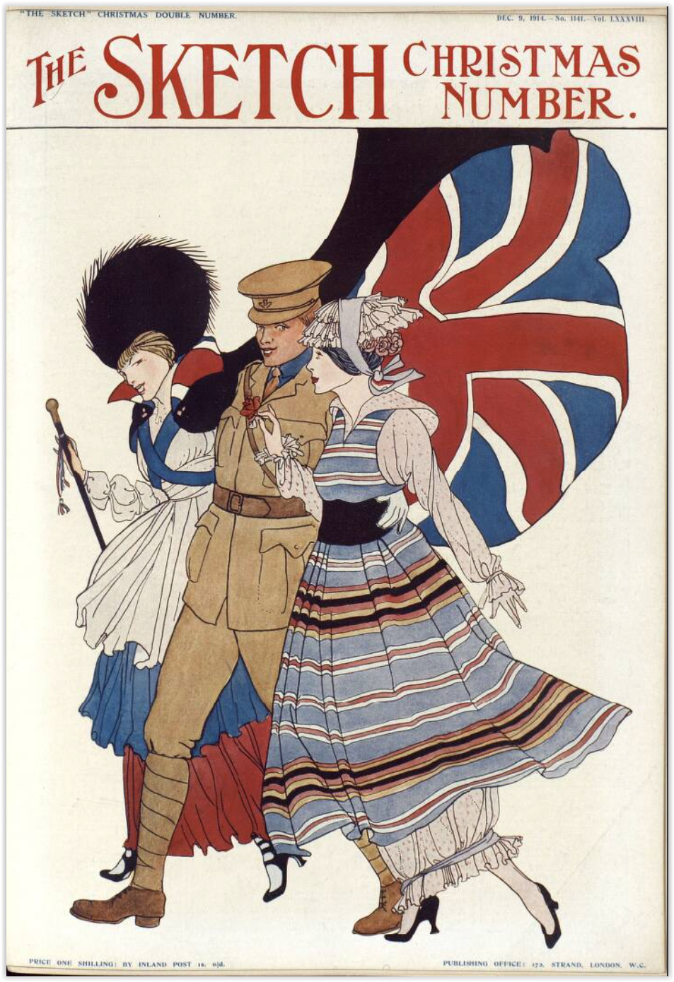 During the WWI period of UK history, The Tatler had many rival publications, including The Sketch