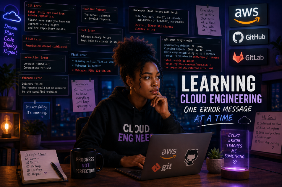 Learning Cloud Engineering One Error Message at a Time