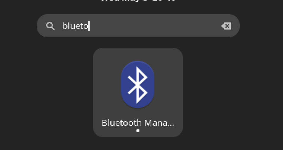 Bluetooth Manger (blueman)