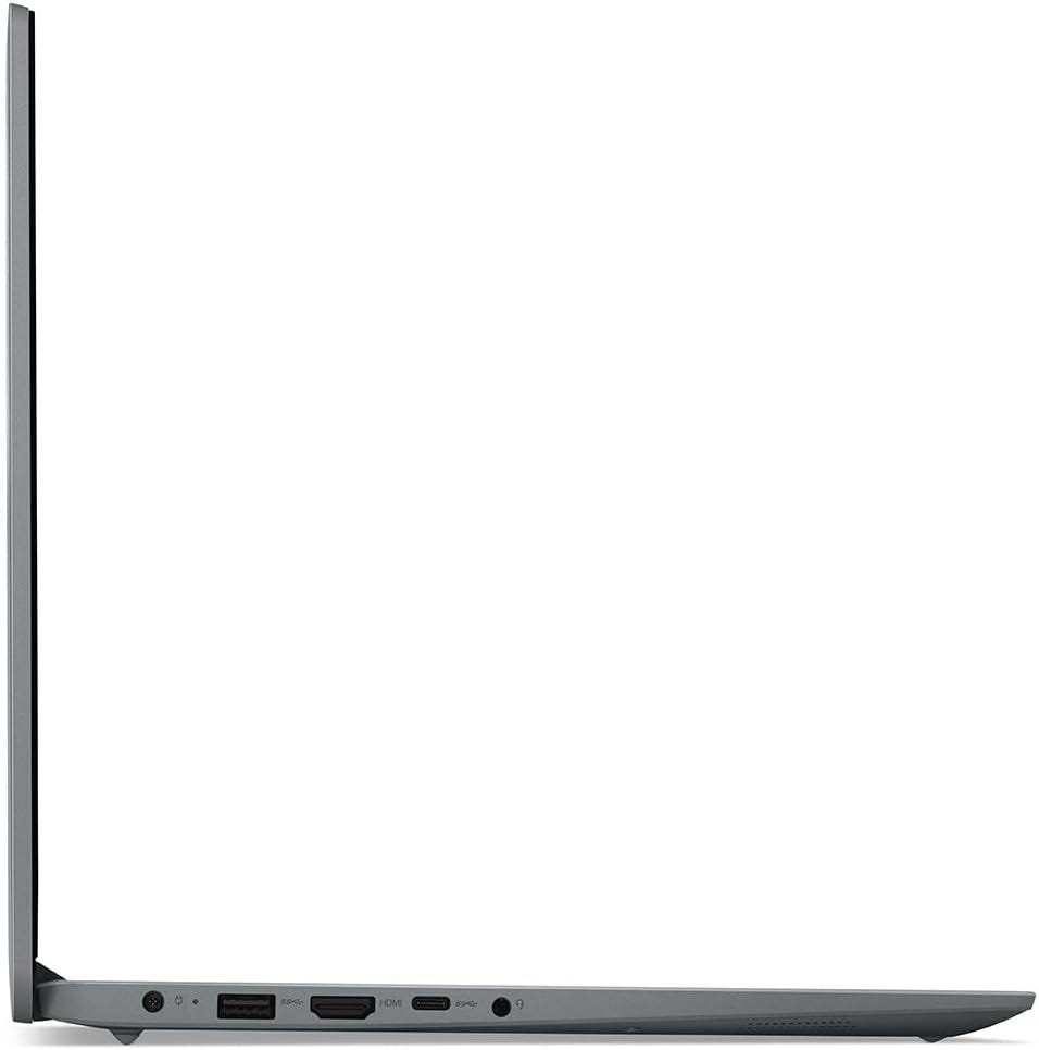 Lenovo IdeaPad 1 Laptop, 15.6” FHD Display, AMD Ryzen 5 5500U, 8GB RAM, 512GB SSD, Windows 11 Home, 720p Camera w/Privacy Shutter, Smart Noise Cancelling, Cloud Grey