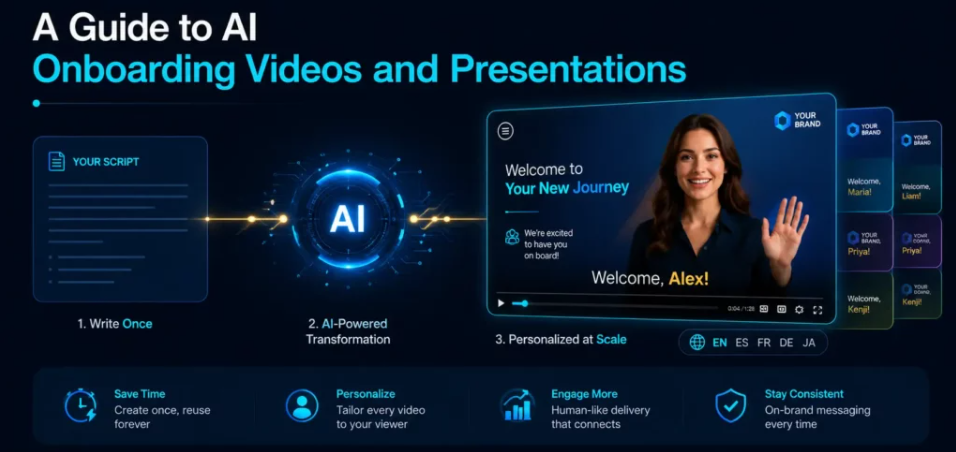 A Guide to AI Onboarding Videos and Presentations
