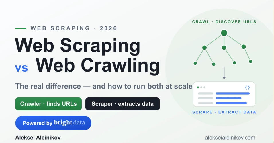 Web Scraping vs Web Crawling: The Real Difference (And Why It Matters for Your Project)