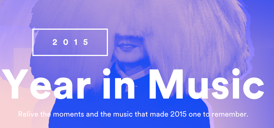 Spotify Year in Music