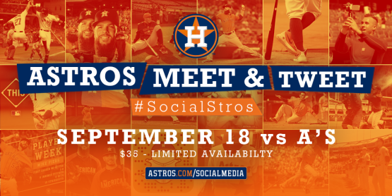 Astros Meet & Tweet 