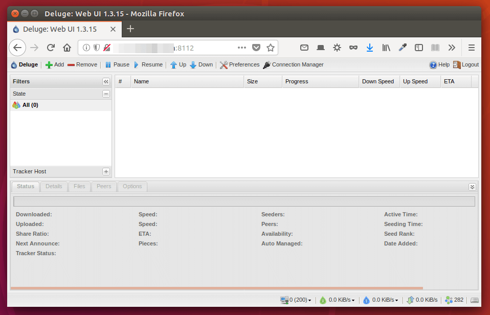 deluge ubuntu