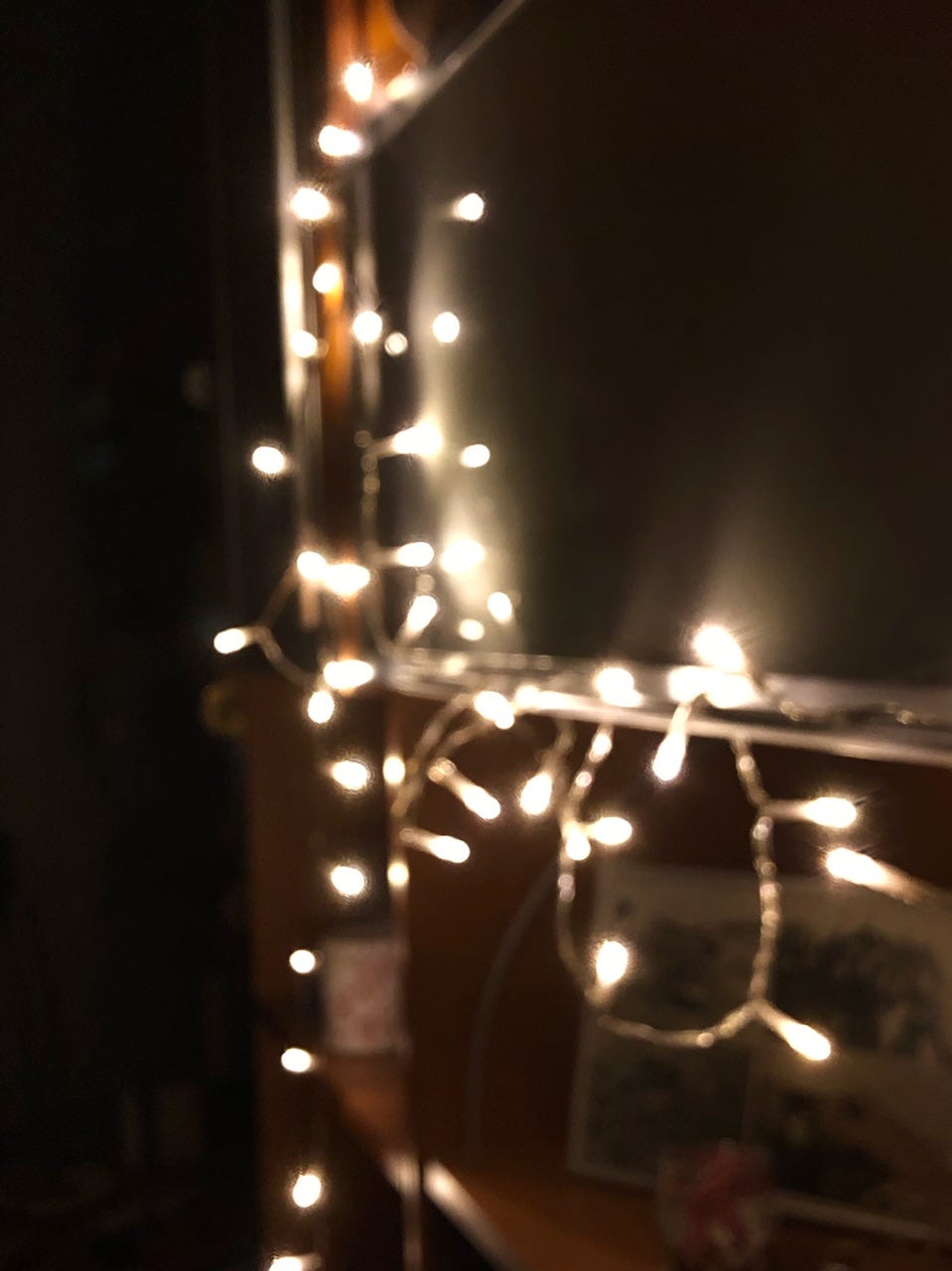 cozy lights at home