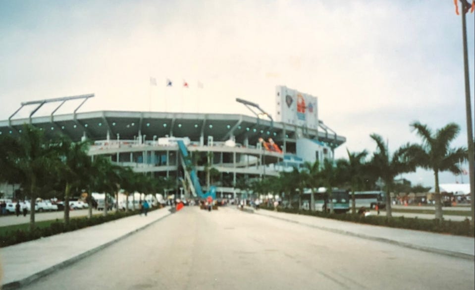 Joe Robbie Stadium, Super Bowl XXIX, 1995