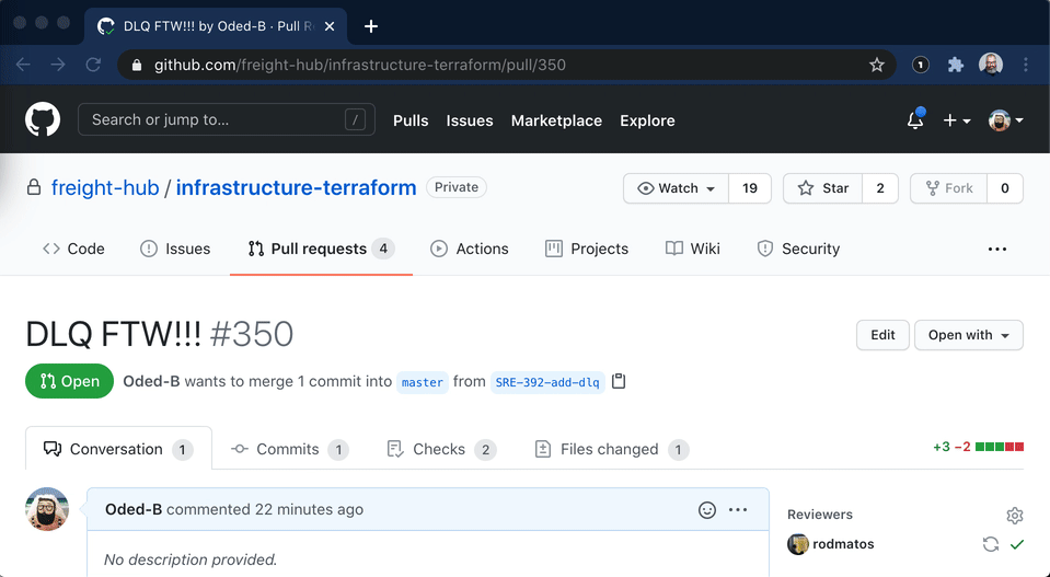 Merging the original pull request and looking the 2nd automated one