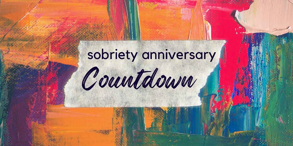 4 DAYS TO MAKING 12 YEARS SOBER;