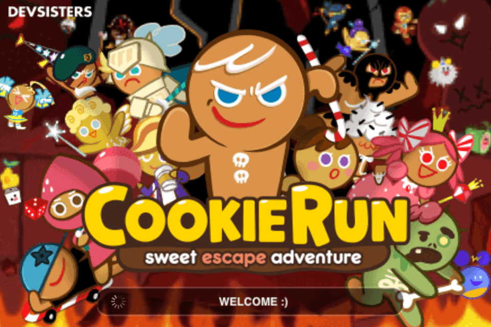 line cookie run loading