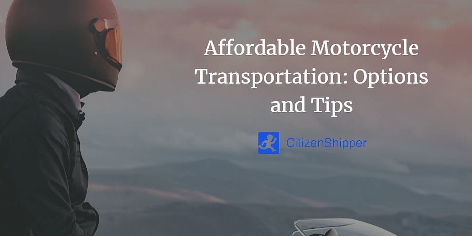 Affordable Motorcycle Transportation: Options and Tips