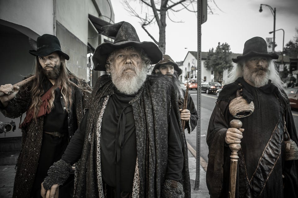 Wizard gangs taking over the streets.