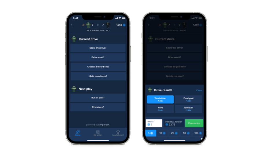 Simplebet used Flutter’s web support to build highly interactive embeddable NFL & NBA betting experiences within Fanduel’s existing suite of mobile apps.