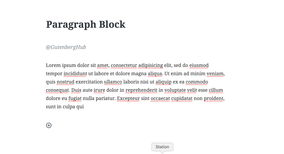 Transform Paragraph Block