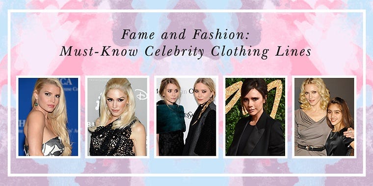 Celebrity Clothing Lines